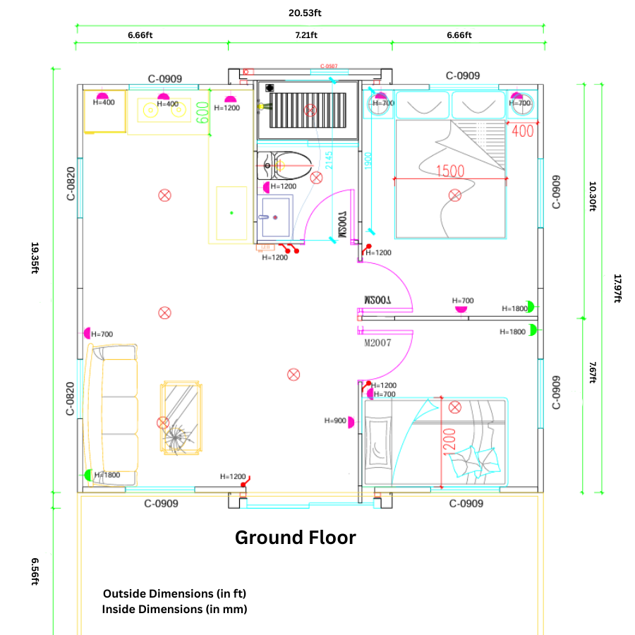 NMF 2 Story Tiny Home 800 sq ft (400 sq ft per floor) - Image 7