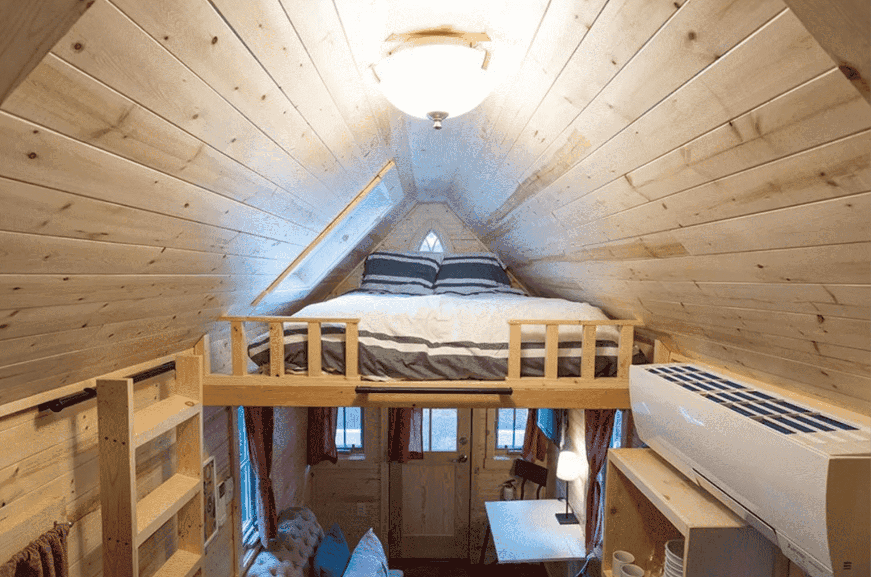 FVX-765 Tiny Mobile Home On Wheels With Bedroom, Bathroom & Kitchen (171 sq ft) - Image 8