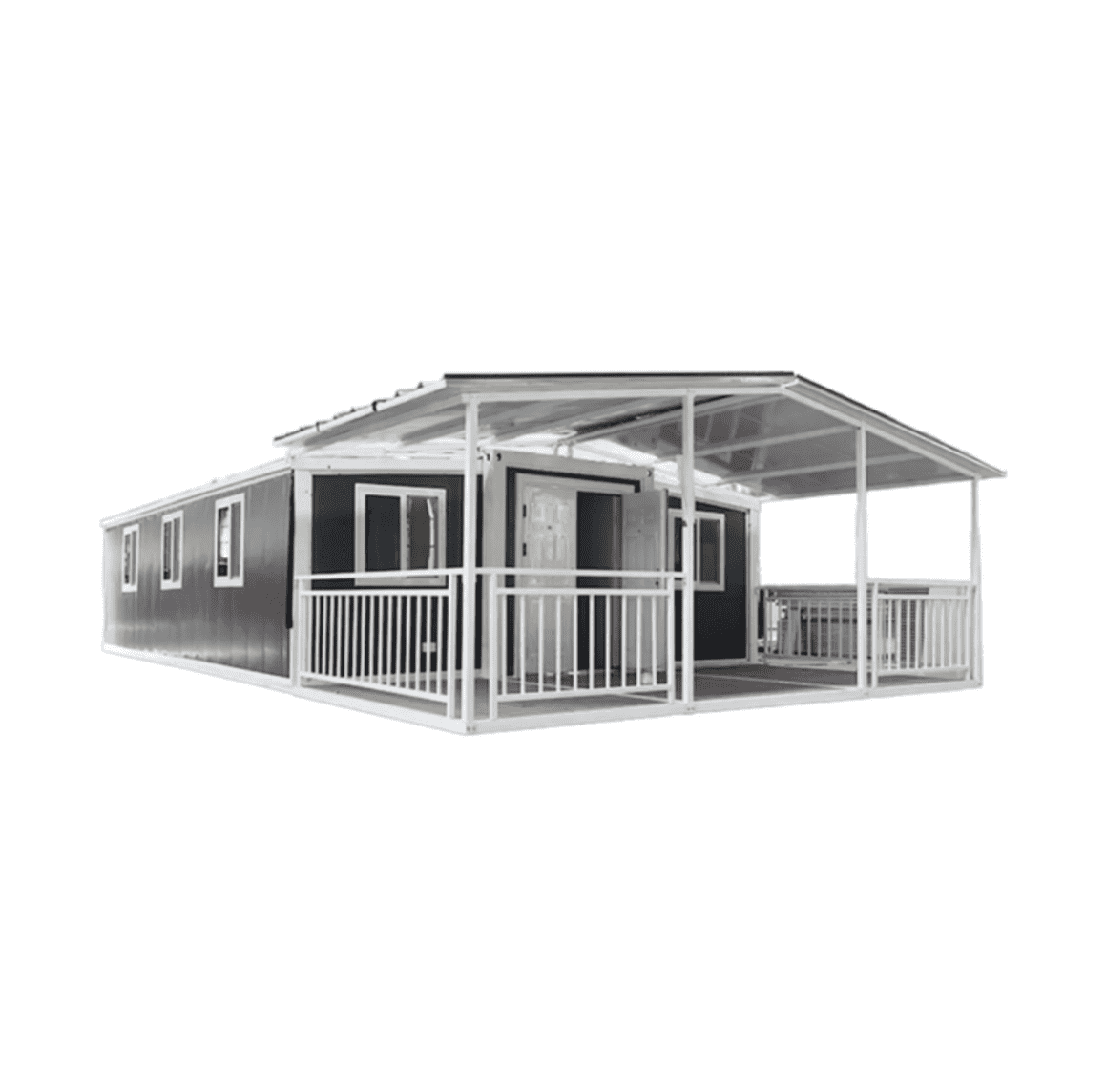 TS-144 Turnkey Prefab Mobile Home With 3 Bedrooms (800 sq ft)