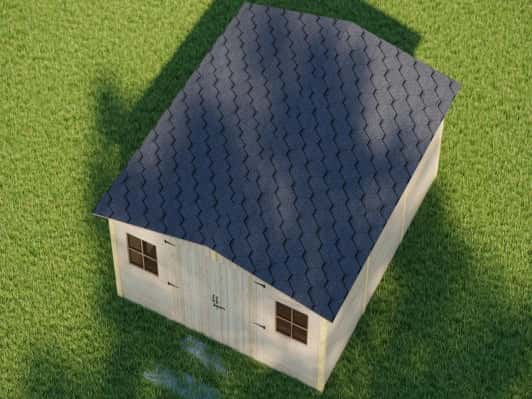 KLO-540 Log Cabin Kit (215 sq ft) - Image 4
