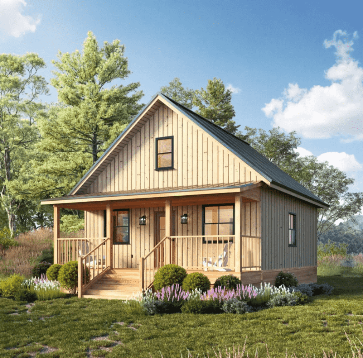 KLA-095 Kit Home With Bedroom, Bathroom & Kitchen (816 sq ft)