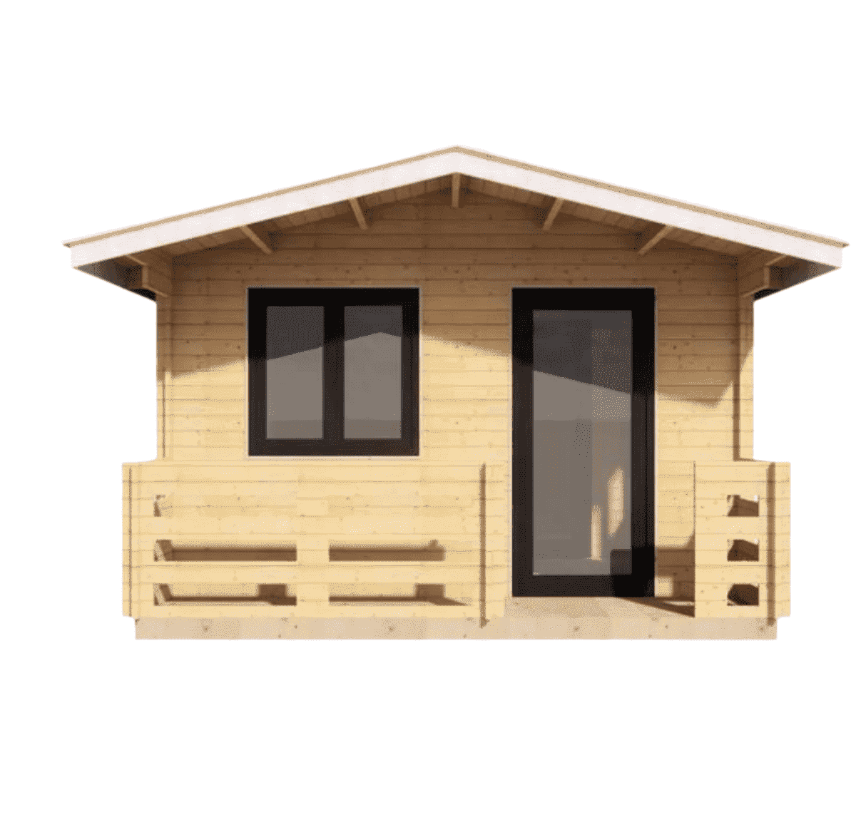 FGT-155 Small Cabin Kit With Bedroom, Bathroom and Kitchen (280sqft)
