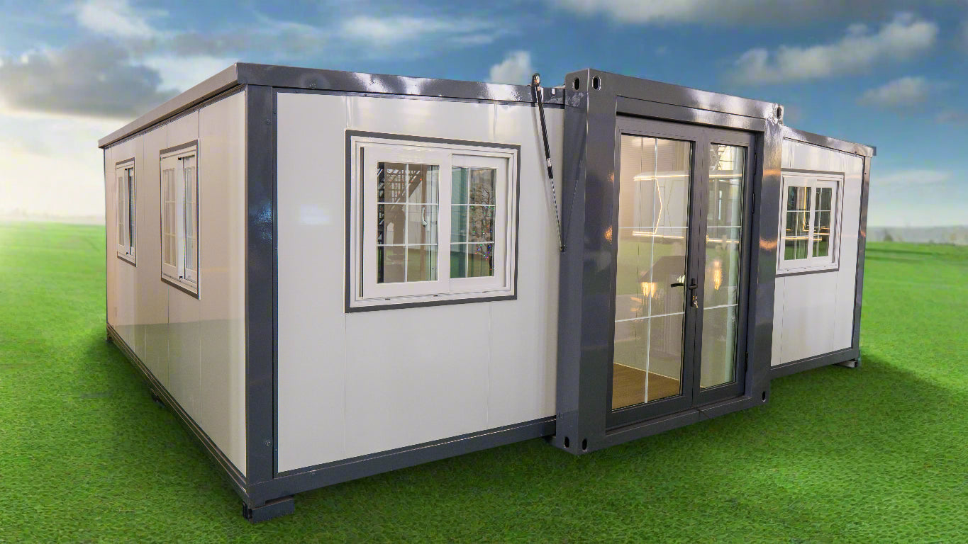 Duo Mod – 20′ Expandable Container Home | 1 Bedroom | Full Bath, Kitchen, Dinette & Living Room | 385 SF Tiny Home