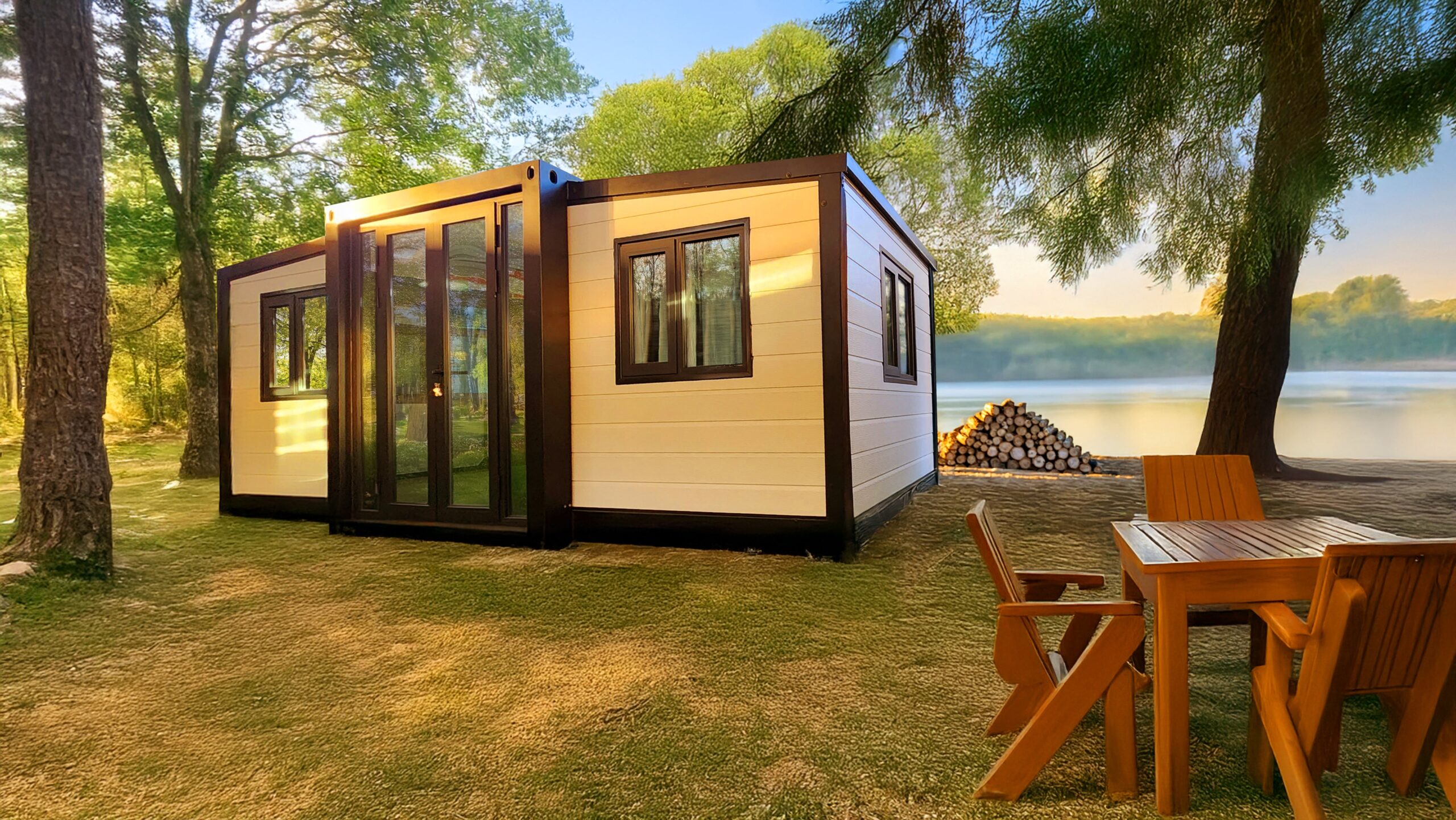 J. Carter Pod – 10ft Expandable Modular Home | 1 Bedroom Tiny Home | Portable Prefab Unit
