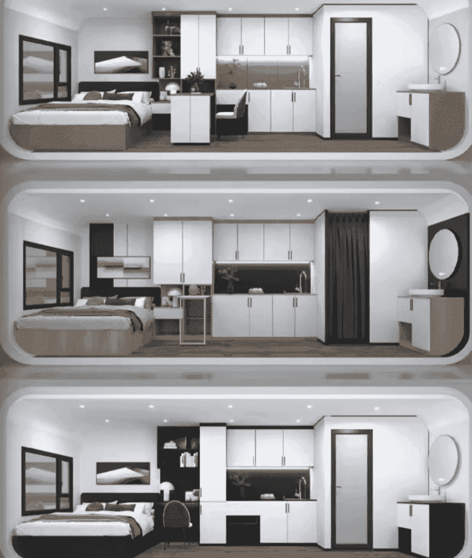 GW-180 Pre Built Cabin with Bathroom And Kitchen (137sqft) - Image 2