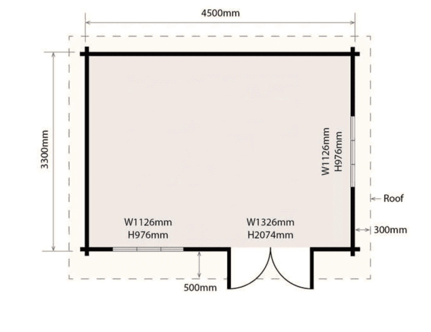 CST-088 Small Cabin Kit (160 sq ft) - Image 3
