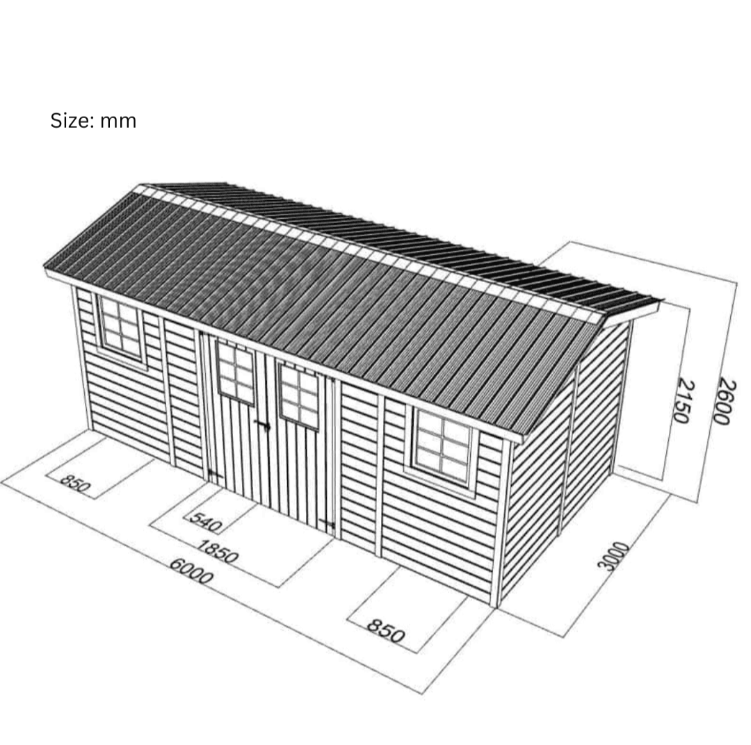NJE-050 Small Cabin Kit (194 sq ft) - Image 2