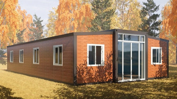 Vista Bode – 40′ Expandable Flat Container Home | 2 Bedrooms | Full Bath, Kitchen, Living Room | 775 SF Modular Tiny Home